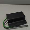 Lighting, H Track Floating Canopy Connector in Black, UL Listed