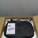 AXV Vibration Plate Fitness Platform Exercise Machine Vibrating Lymphatic Drainage Shaking Full Body Shaker Workout Vibrate Stand Shake Board Sport Gym for Weight Loss Fat Burner for Women Men