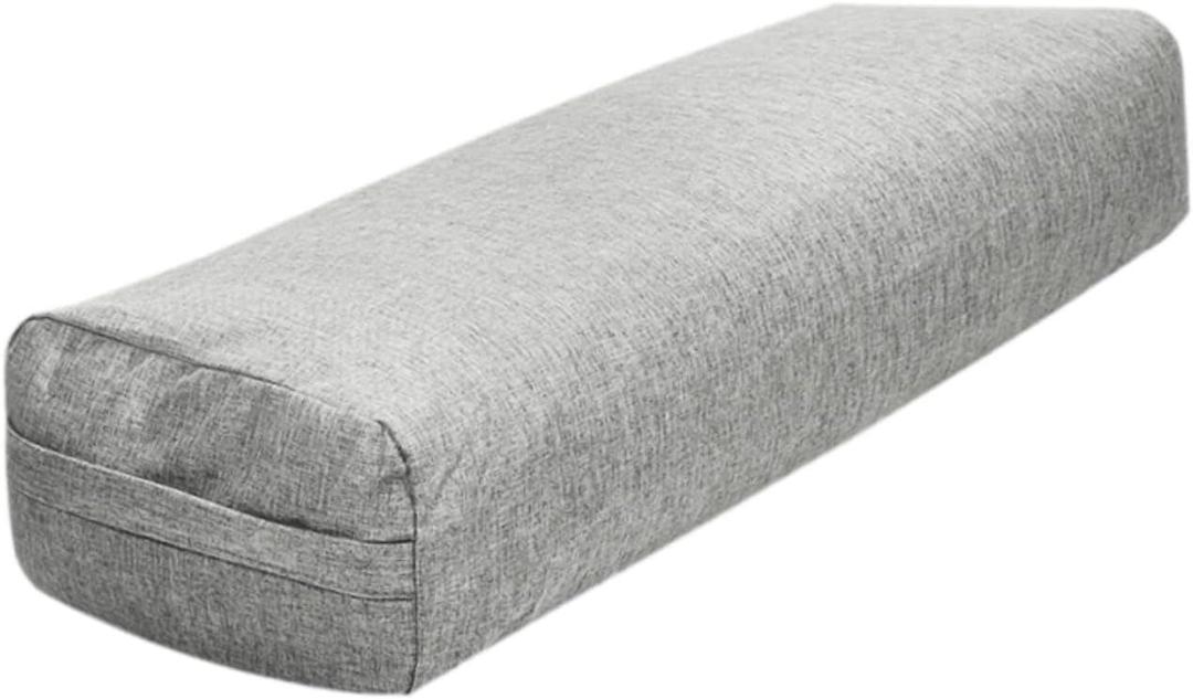 Bolster Support Pillow for Legs for Balance Easy to Clean Professional for Women Rectangular Pillow with Carrying Handle, (Gray)