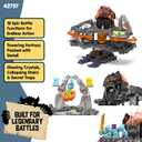 Schleich Eldrador - 119PC Smashrador Master Cave Fortress BattleCave Playset - Light Up LED Toy with 18 Battle Functions - with 4 BattleCaves and 6 Eldrador Creatures for Boys, Girls - Kids Ages 7+