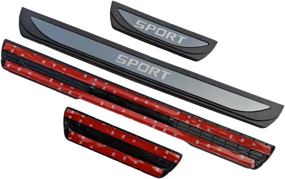 Door Sill Scuff Plate Guard Protector for Nissan Qashqai J11 2013-2023, Accessories Parts Door sill Protection Door Frame Trim Cover Auto Accessories