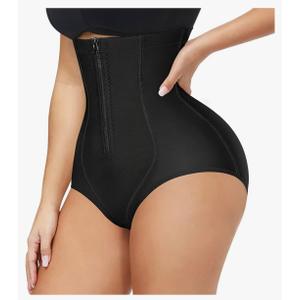 Gotoly Women Butt Lifter Shapewear Panties Waist Trainer Body Shaper Hi-Waist Tummy Control Slim Smooth Panty Size Large