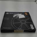 14" Inch Billet Polished & Wood Steering Wheel Bowtie Horn, 6 Hole, Passenger Car