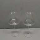 Chouggo Super Large 28Oz Glasses Set of 2, Hand Blown Crystal Red or White Burgundy Glass, Hand Crafted by Artisans - Gifts for Women, Men, Wedding, Anniversary, Christmas, Birthday