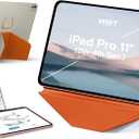 MOFT Dynamic Folio Case for iPad Pro 11-inch(2nd/3rd/4th Generation, 2020/2021/ 2022), Silm Magnetic Stand Case with 20+ Viewing Angles, Auto Wake/Sleep,Beach White x Terracotta