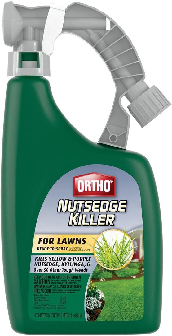 Ortho Nutsedge Killer for Lawns Ready-To-Spray, Controls Over 50 Listed Weeds, For Use on Northern and Southern Turf Grasses, 32 fl. oz