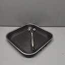 Non Stick Stainless Steel Skillet,12 Inch Square Frying Pan, Nonstick Grill Pan for All Stoves, Oven Dishwasher Safe, PFOA Free