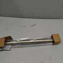 Ivilon Tension Curtain Rod - Spring Tension Rod for Windows or Shower, 24 to 36 Inch. Warm Gold