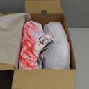 COFACE Mens Recovery Clogs Comfortable Walking Athletic Cushioned Slides Sandals Sport Casual Orthopedic Memory Foam Mules Summer Slip On Slippers Plantar Fasciitis Arch Support Camo White Red Size 10