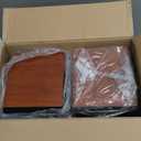 Elimavi Powered Bookshelf Speakers, 30W X 2 Turntable Speakers with 4 Inch Woofer, Record Player Speakers with AUX Input for PC and TVs,Wood Grain Color for Wall Mounting (Brown)