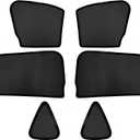 Mixsuper Window Shades for Mazda CX-5 2017-2025 CX5 Accessories Sun Shade Side Window Shades Covers Set Magnet Mesh Sunshades UV Rays Privacy Protection 6PCS