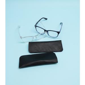 Blue Light Blocking Glasses, 2 Pack Blue Light Glasses Men, Blue Light Glasses Women Eyeglasses Bluelight Eyestrain (Purple & Transparent)