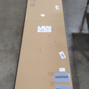 Amazon Basics Faux Linen Upholstered Tufted Headboard with Adjustable Height, King, Gray