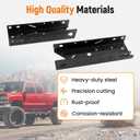 maXpeedingrods 2 Pcs Rear Frame Rust Repair Kit for 1999-2014 Chevy GMC | for Silverado Sierra 1500 Short Bed, Heavy-Duty Steel