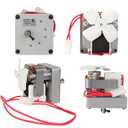 2.0 RPM Auger Motor Replacement Parts, Compatible with Traeger, Pit Boss, and Camp Chef, Wood Pellet Grill Smokers, Universal Barbecue Auger Motor Replacement 120V 60Hz 2 Pole