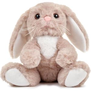 Bearington Lil' Boomer Easter Bunny Stuffed Animal - 6" Premium Soft Plush Easter Stuffed Animals for Everyday Cuddles and Playtime - Adorable Bunny Rabbit Plush Gift for Babies, Toddlers, and Kids