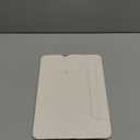 for iPad Air 11 Case 2025/2024(M3/2), iPad Air 5 Case 2022 10.9 Inches, 2020 iPad Air4th Generation 2020 Case with Pencil Holder, Transparent Clear Hard Back Shell (Creamy White)