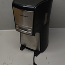 Hamilton Beach One Press Programmable Dispensing Drip Coffee Maker with 12 Cup Internal Brew Pot, Removable Water Reservoir, Black & Stainless Steel (48465)