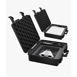 Starlink Mini Case, Hard Travel Case for Mini Starlink with Molded Foam, Power Supply, Cable & Ethernet Cable, Kickstand, Pipe Adapter, Waterproof Bag, 1 Pack