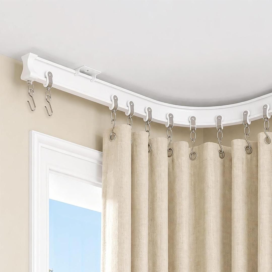 Aluminum Flexible Ceiling Curtain Track 3M
