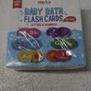 merka Bath Toys Flash Cards - 36-Pc Multicolor 2.25-Inch Foam Alphabet & Number Cards - Waterproof Bath Time Toddler Learning Toys for Ages 1-3