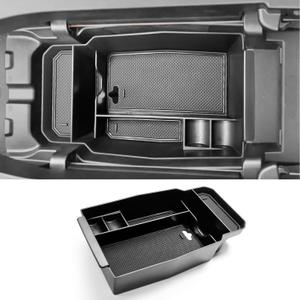 CDEFG 2023 2024 2025 CX-50 Center Console Organizer Tray for 2023 2024 2025 Mazda CX-50 Middle Console Armrest Storage Box 2023 2024 2025 CX50 Accessories(Black)