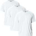 Gildan Adult Ultra Cotton T-Shirt, Style G2000, Multipack (White, M)