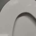Bemis 1500EC Durable Wooden Toilet Seat, Easy Clean Hinges, Made in USA, Elongated, White