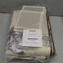 Yecaye 5-Tier Over The Door Organizer Dual-Column, 80lbs Load Over The Door Storage of 10 Compartments, Heavy Duty Door Organizer Hanging for Bedroom Closet Nursery Bathroom Pantry, Beige, 2 Pack