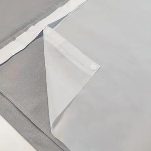 River Dream Waterproof PEVA Snap-in Shower Curtain Liner Replacement: Removable to Attach, Frost, 70x66 In
