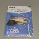 Uinkit 100 Sheets Thin Matte Presentation Paper Photo Double Sided 8.5x11 38lb 140gsm Printable on Both Sides Brochure Photos Picture Poster Playbill Flyer 6.5 Mil Coated for laser and Inkjet Printer