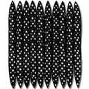 Bememo 40 Pieces Soft Curlers Hair Rollers Overnight Heatless Pillow Rollers for Hair Satin Sponge Curlers to Sleep in No Heat for Long Short Styling Tools(Black)