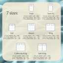 LuxClub 4 PC Queen Sheet Set, Queen Size, Deep Pockets 18" Wrinkle Free Cooling Bed Sheets Machine Washable Hotel Bedding Silky Soft - Aqua Queen