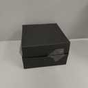 18PCS Burgundy Red Velvet Christmas Ornaments Set  Large Flocked Shatterproof Baubles for Xmas Tree Decoration, Hanging Ornaments for Holiday & Home Dcor (Burgundy Red, 3 Inch / 8 cm)