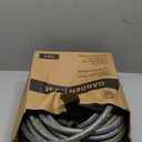 Flexible Garden Hose 75 FT - Heavy Duty Non-Expandable 75FT Outdoor Water Hose Pipe, 1/2" x 75Feet, 3/4" Solid Swivel Fittings, 75 Feet, Kink and Leak Proof