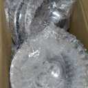 2 Pcs Wedding Centerpieces Vase, Large Vases for Floor, 22.5 inches Versatile Metal Trumpet Vase, for Party Dinner Centerpiece for Wedding Anniversary Ceremony Event Decor (Silver, 22.5in - 2Pcs)