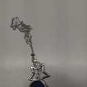 Lip Balm Keychain with Mirror - Stainless Steel Mesh Bag Keychains, Lipstick Storage Case for Women Bags Purses (Silver-black Oval Mirror)