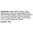 Rao's Made for Home Sausage & Potato Soup, 16oz, Real Vegetables, Traditional Italian Heat and Serve Soup (EXP 02/04/27)