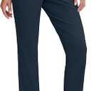 Seamaid Women's Golf Pants with Pockets 7/8 Stretch Travel Ankle Pants for Casual Athletic, Size: XXL