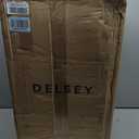 DELSEY PARIS Chatelet Air 2.0 - Hardside Checked Luggage Trunk 26 Inch - TSA Lock- 360° Spinner Wheels - Polycarbonate Travel Suitecase, Chocolate Brown