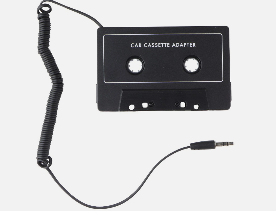 ZGEAR Audio Cassette Adapter for 3.5mm Audio with 3-Ft Cord