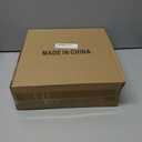 Small Divided Rotating Serving Tray with Lid and Handle,Portable Snackle Box Container,Spinner Organizer and Storage for Adults,Child,Fruits,Candy,Nuts,Veggie,Charcuterie,Snacks,Picnic,Travel, Party (White)