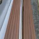 Art3d Slat Wall Panels, WPC Soundproof 3D Wall Paneling for Interior Wall Decor, TV Background, 8-Pack 96 x 6 in. Teak