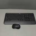 Logitech MK540 Advanced Wireless Keyboard and Mouse Combo for Windows, 2.4 GHz Unifying USB-Receiver, Multimedia Hotkeys, 3-Year Battery Life, for PC, Laptop