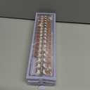 3 x 216pcs French Tip Press on Toenails Short SquareOPkssnails Pink Toe Nail Press On, Pre-Designed Soft Gel Toe Nail Tips, Soak off Acrylic Fake Toe Nail Extensions 12 Sizes