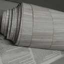 NuWallpaper by WallPops Cream Vinyl Grassweave Peel & Stick Wallpaper, NUS2875