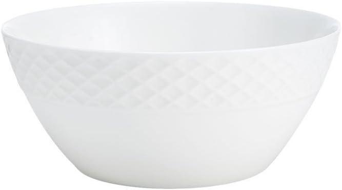 Mikasa Trellis White Fruit Bowl (Set of Four)
