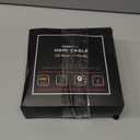 PowerBear 4K HDMI Cable 25 ft | High Speed Hdmi Cables, Braided Nylon & Gold Connectors, 4K @ 60Hz, Ultra HD, 2K, 1080P, ARC & CL3 Rated | for Laptop, Monitor, PS5, PS4, Xbox One, Fire TV, & More