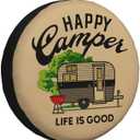 Spare Tire Cover Weatherproof Universal Wheel Protectors for RV Camper Travel Trailer SUV Truck 14 Inch