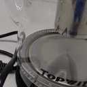 Topwit Electric Kettle Glass, For Hot Water, Tea and Coffee Dual Purpose Design, BPA-Free, 1L Pour Over Removable Stainless Steel Infuser, Auto-shut Off & Boil-dry Protect (Black)